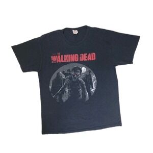 AMC THE WALKING DEAD 2012 Zombie T-shirt Men's Size L‎ Gildan Heavy Cotton